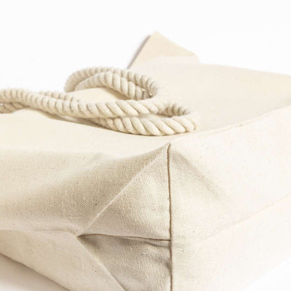 Bolsa de algodón resistente con asas largas de 90 cm - Capacidad 10 kg