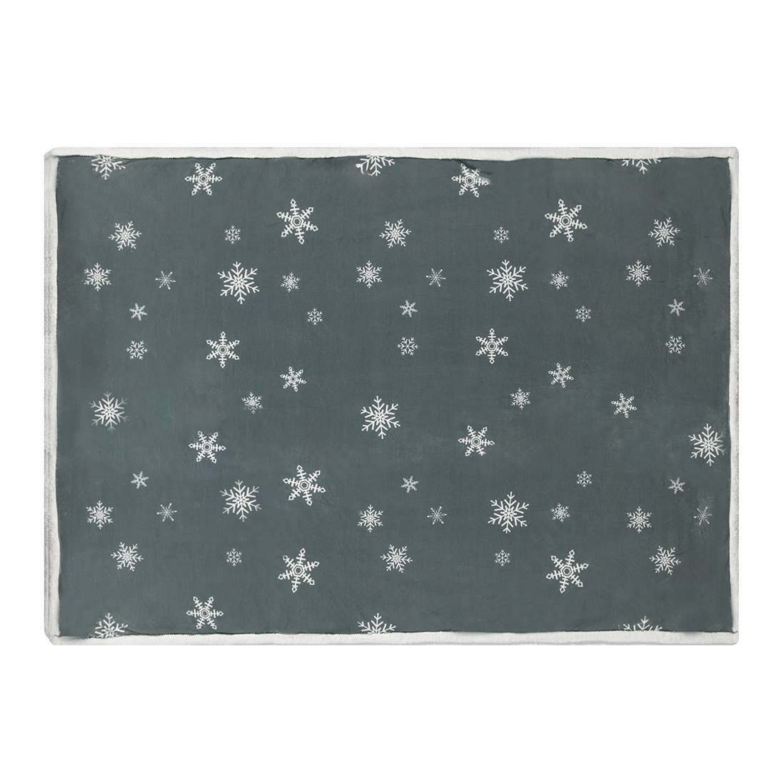 Manta navideña Ricord 125x160 cm suave y cálida