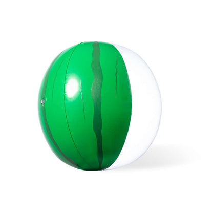 Balón de playa inflable frutal en PVC resistente y transparente