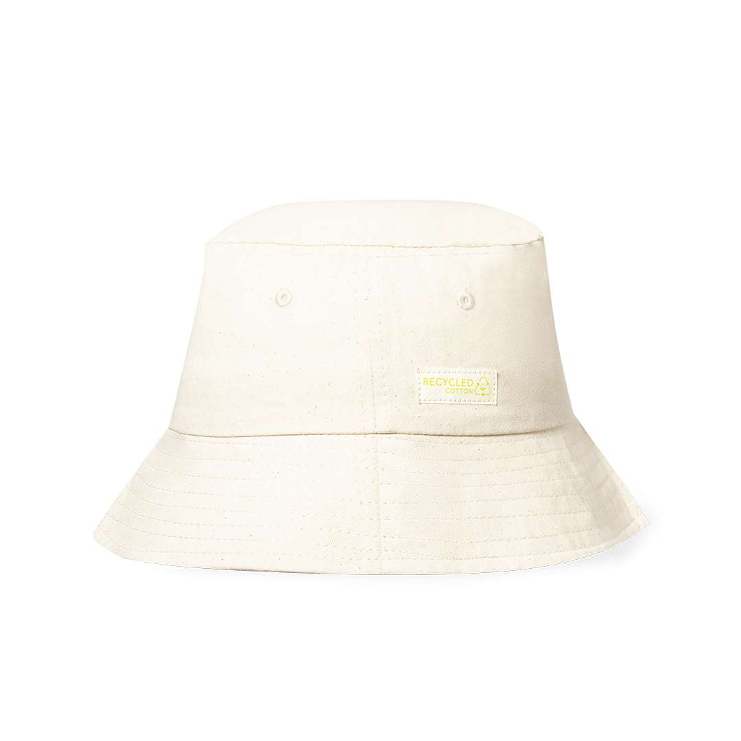 Gorro tipo Bob Madelyn de algodón reciclado con certificación GRS