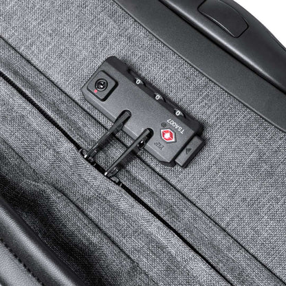 Trolley Nature de 300D RPET con cierre TSA y ruedas resistentes