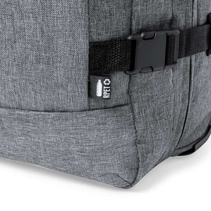 Trolley Nature de 300D RPET con cierre TSA y ruedas resistentes