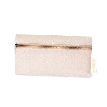 Estuche Laybax Nature de Algodón Reciclado con Cremallera