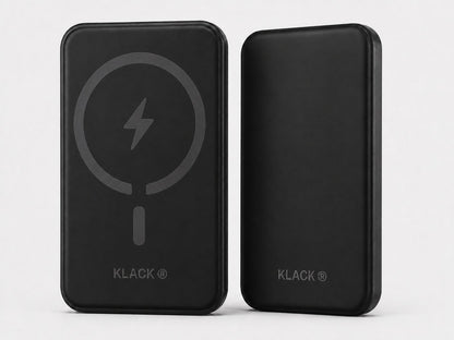Almalux Power Bank Magnético 10000mAh, Cargador Inalámbrico 15W Compatible con MagSafe, Batería Externa Portátil Ultrafina para iPhone y Android, Carga Magnética y USB-C, Banco de Energía para Viaje y Uso Diario