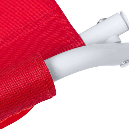 Silla plegable ligera y resistente con acolchado y asa de transporte
