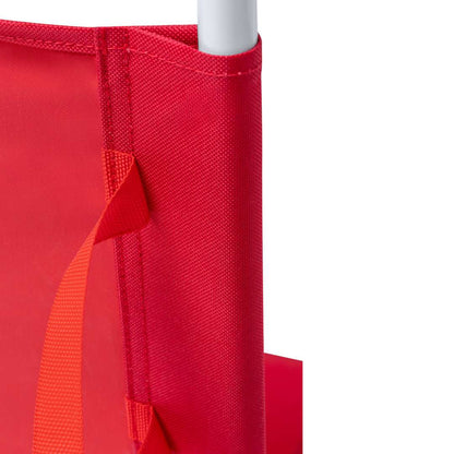 Silla plegable ligera y resistente con acolchado y asa de transporte