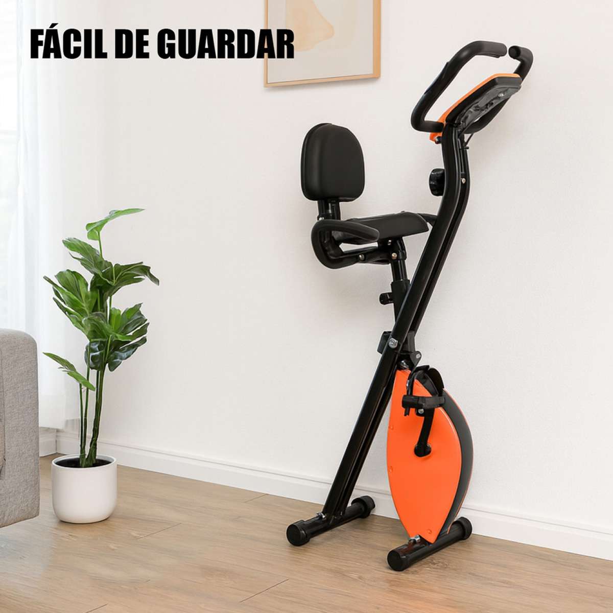 Bicicleta Estatica Almalux® Con Respaldo Lumbar