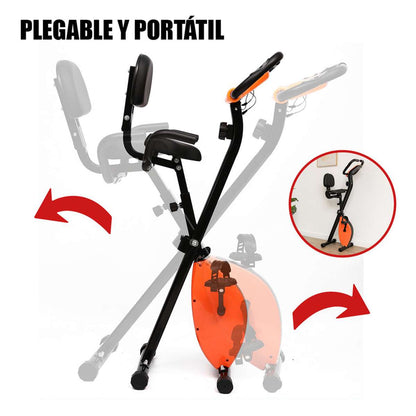 Bicicleta Estatica Almalux® Con Respaldo Lumbar
