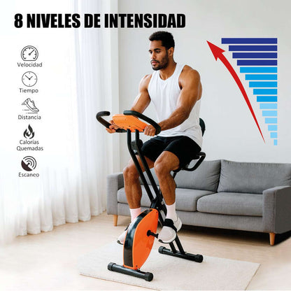 Bicicleta Estatica Almalux® Con Respaldo Lumbar