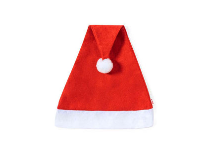 Gorro de Papá Noel sostenible en RPET con pom pom blanco