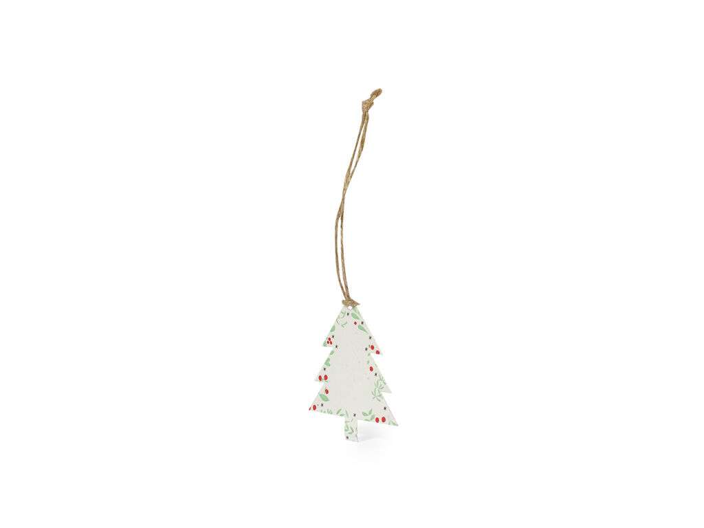 Adornos Navideños de Papel Plantable con Semillas - 3 Diseños