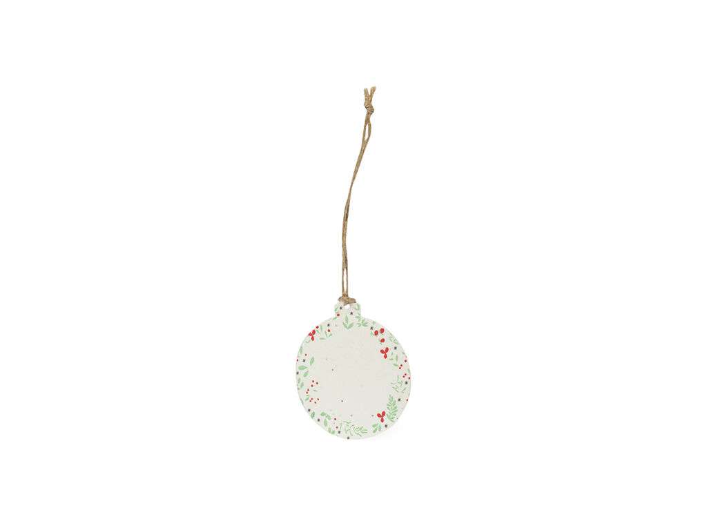 Adornos Navideños de Papel Plantable con Semillas - 3 Diseños