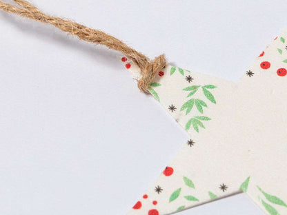 Adornos Navideños de Papel Plantable con Semillas - 3 Diseños