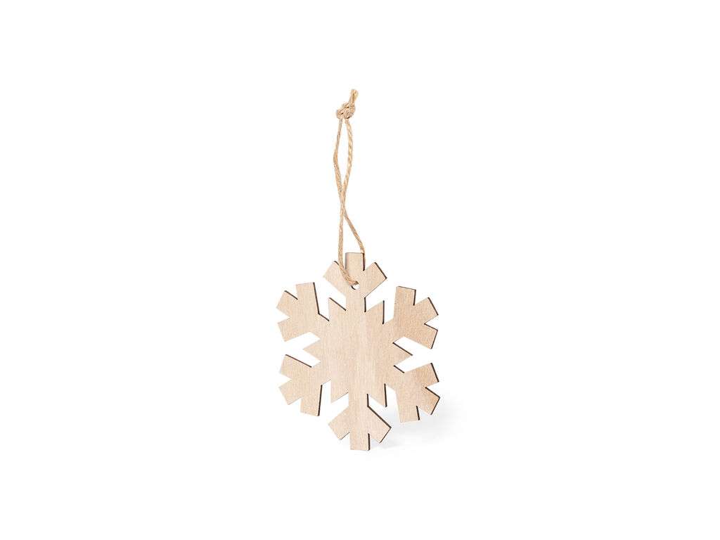 Adorno Navideño de Madera Natural con Jute - Varios Diseños