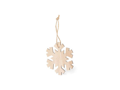 Adorno Navideño de Madera Natural con Jute - Varios Diseños
