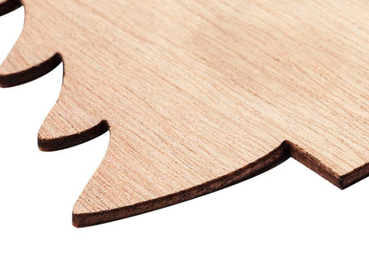 Adorno Navideño de Madera Natural con Jute - Varios Diseños