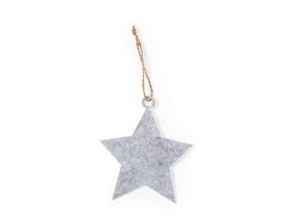 Set de 3 adornos navideños en fieltro con colgador