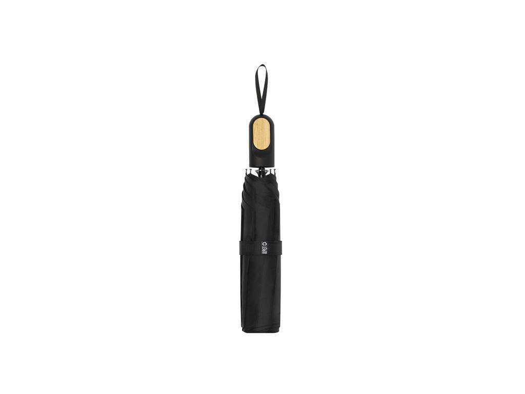 Paraguas plegable Barbra 97cm con material sostenible RPET