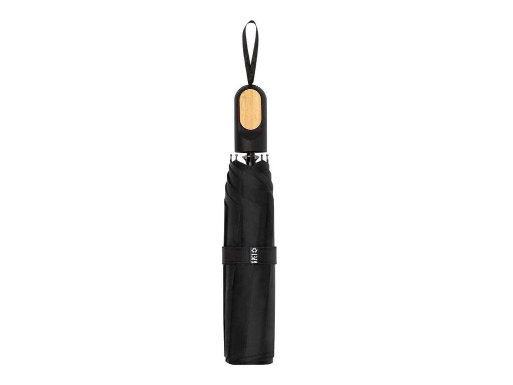 Paraguas plegable Barbra 97cm con material sostenible RPET