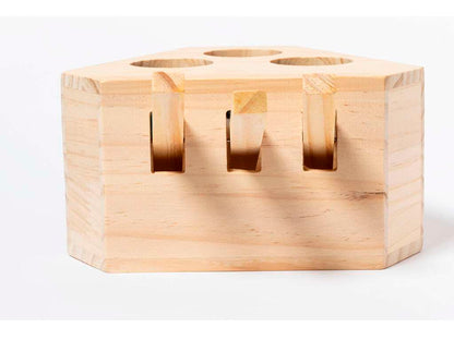 Juego de Madera para Mascotas con Figuras Divertidas y Seguras
