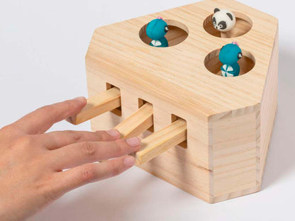 Juego de Madera para Mascotas con Figuras Divertidas y Seguras