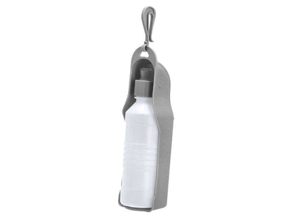 Bidón y bebedero para mascotas 250 ml con gancho ajustable