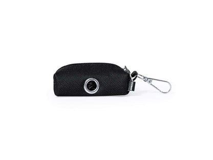 Dispensador de bolsas para mascotas en RPET con mosquetón y 15 bolsas