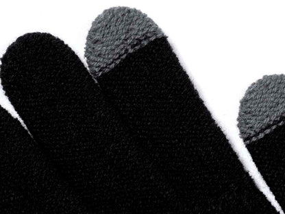 Guantes táctiles Demsey de poliéster RPET reciclado, talla única