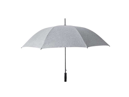 Paraguas Gris Jaspeado 130 cm con Apertura Automática y Mango EVA