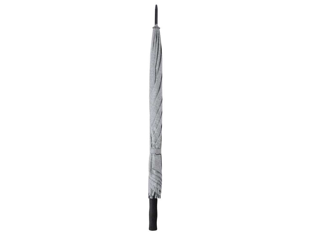 Paraguas Gris Jaspeado 130 cm con Apertura Automática y Mango EVA