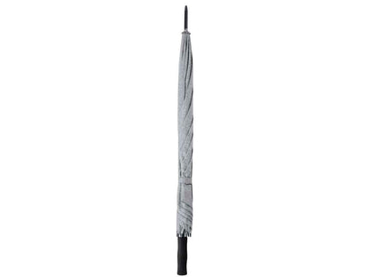 Paraguas Gris Jaspeado 130 cm con Apertura Automática y Mango EVA
