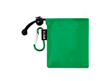 Poncho para niño en PE con bolsa RPET y mosquetón
