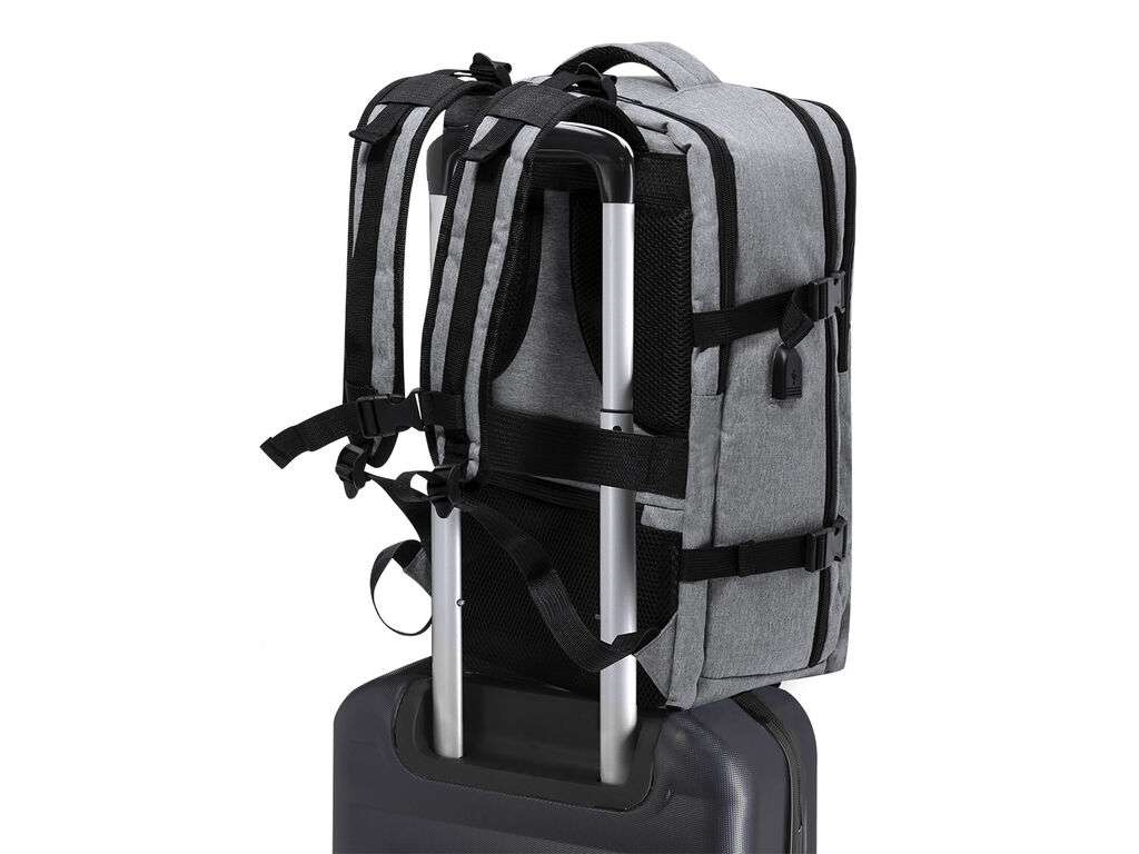 Mochila multifunción resistente al agua con compartimentos múltiples