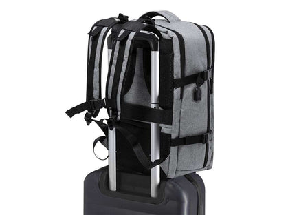 Mochila multifunción resistente al agua con compartimentos múltiples