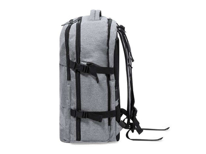 Mochila multifunción resistente al agua con compartimentos múltiples