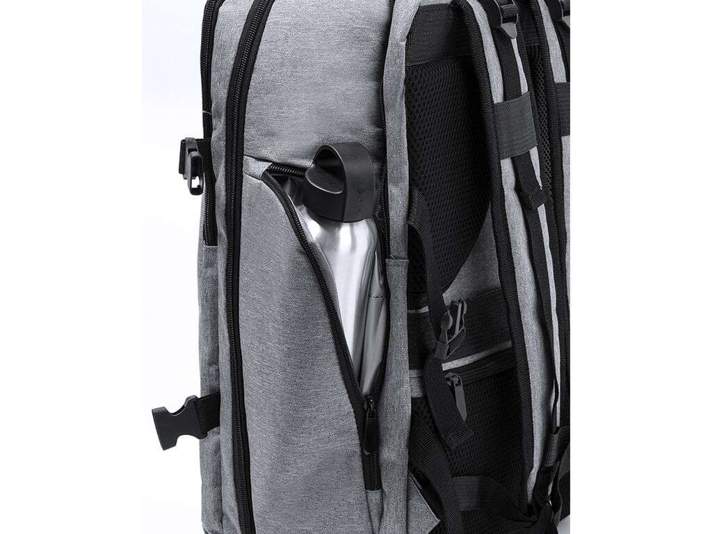 Mochila multifunción resistente al agua con compartimentos múltiples