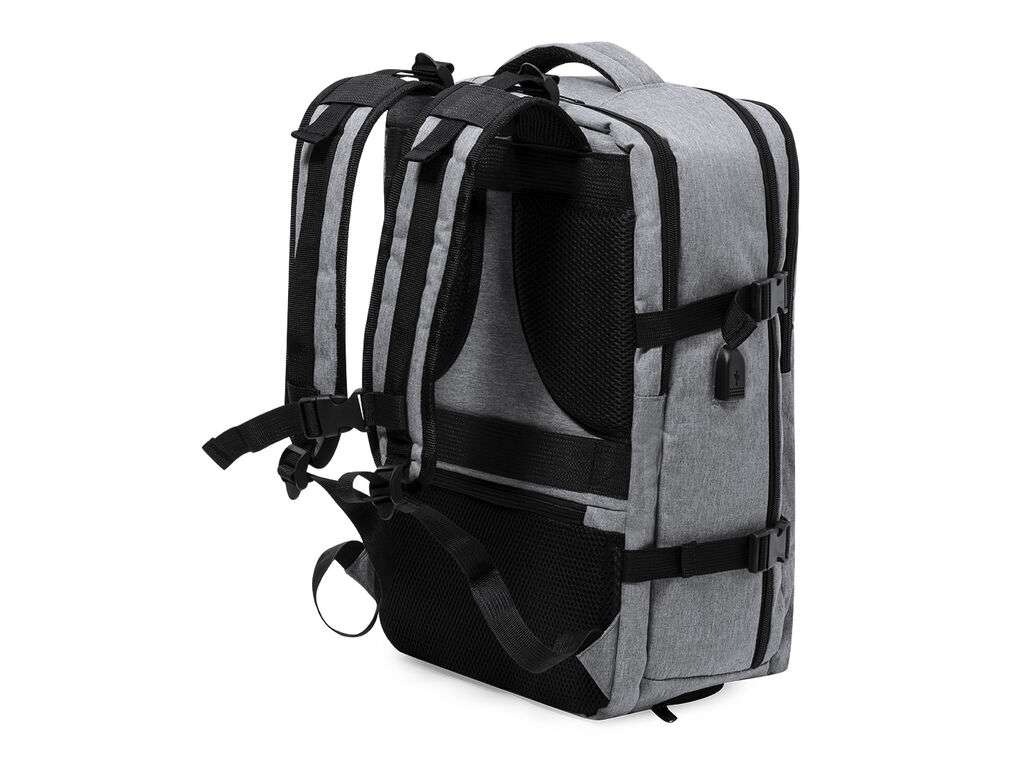 Mochila multifunción resistente al agua con compartimentos múltiples
