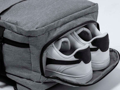 Mochila multifunción resistente al agua con compartimentos múltiples