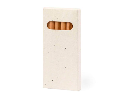 Set de 6 lápices de madera con semillas plantables - Delar
