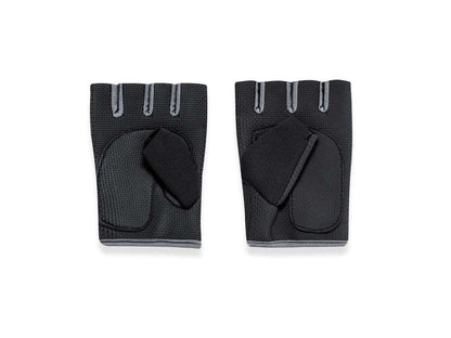 Guantes deportivos transpirables con cierre de velcro - Color negro