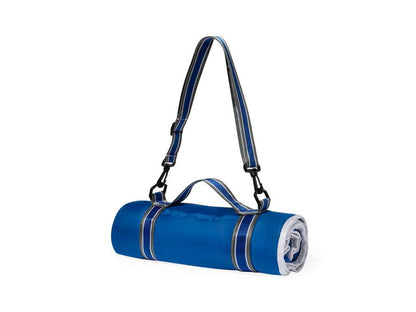 Manta de picnic premium Zoran de polar fleece con transporte