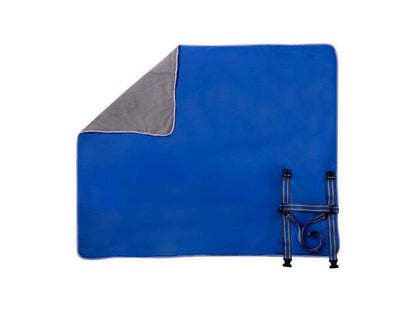 Manta de picnic premium Zoran de polar fleece con transporte