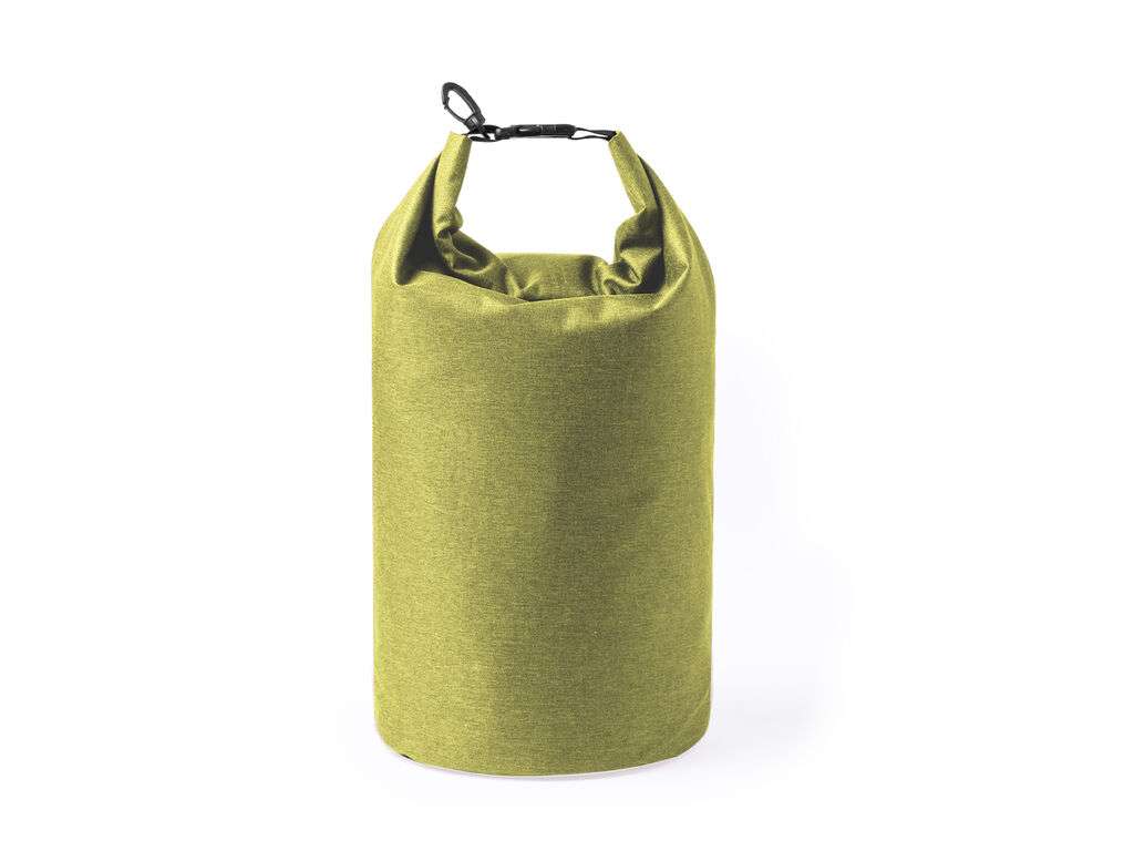 Bolsa impermeable 5L en resistente 300D RPET con mosquetón