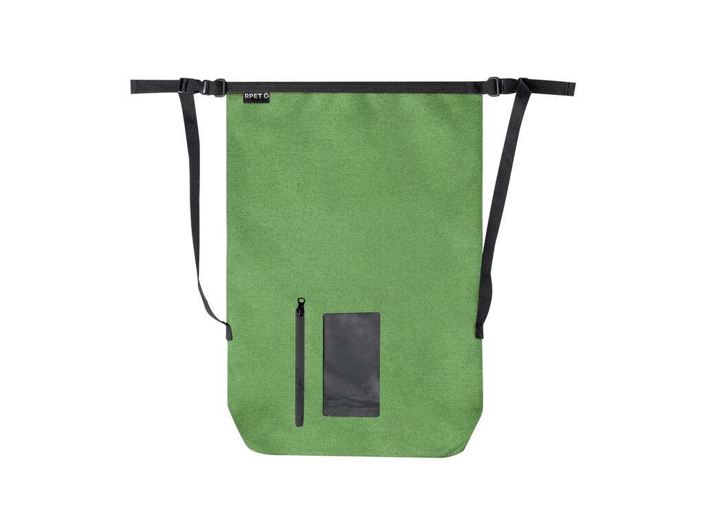 Mochila impermeable 25L RPET sostenible y gran capacidad