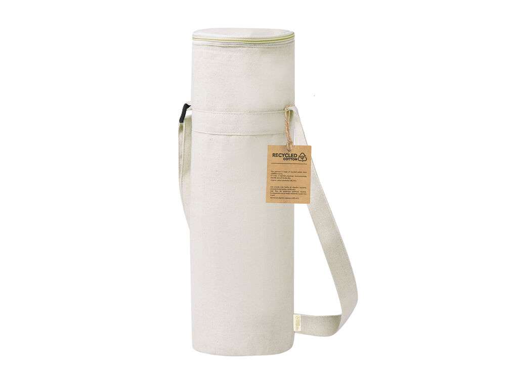 Bolsa térmica Sirkin en algodón reciclado para botellas de 1,5L