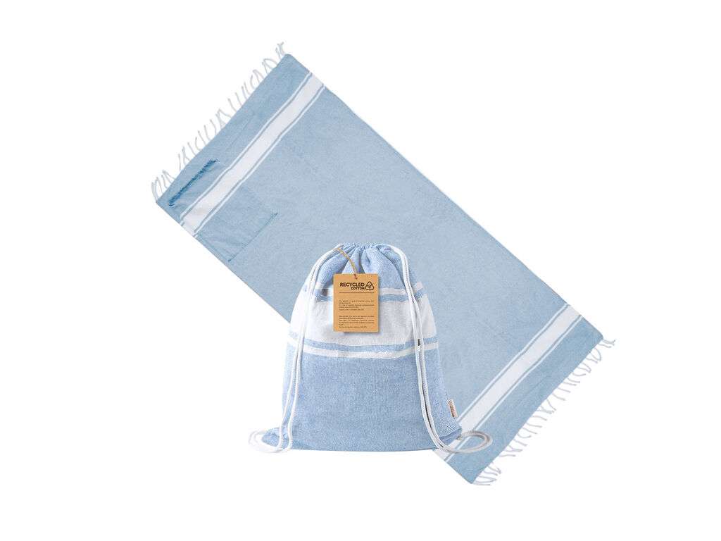 Mochila Pareo de Algodón Reciclado Resistente y Ligera