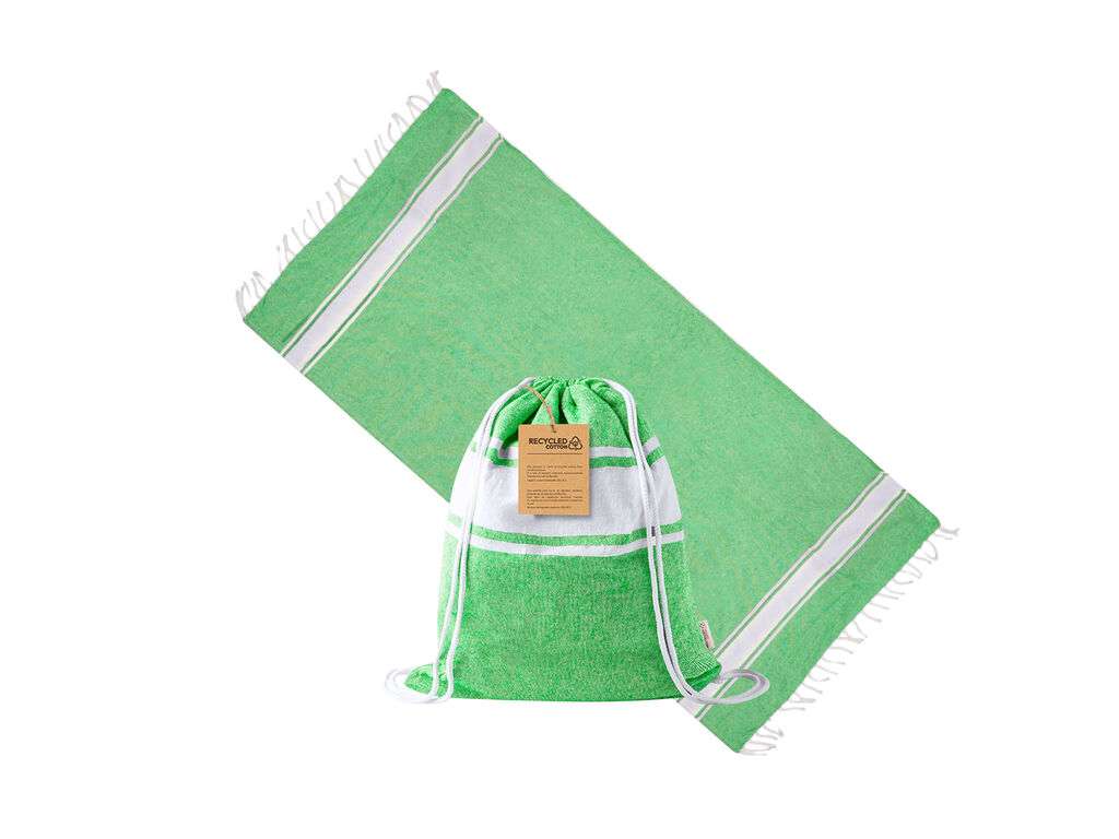 Mochila Pareo de Algodón Reciclado Resistente y Ligera