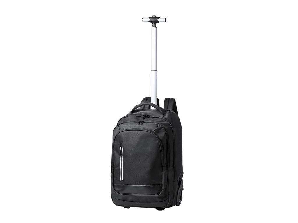Mochila trolley 2 ruedas con compartimento para portátil 15"