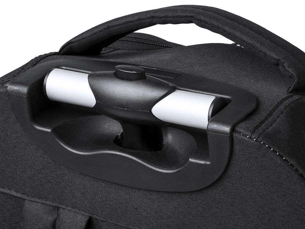 Mochila trolley 2 ruedas con compartimento para portátil 15"