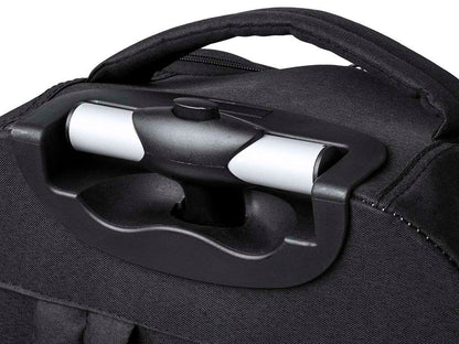 Mochila trolley 2 ruedas con compartimento para portátil 15"